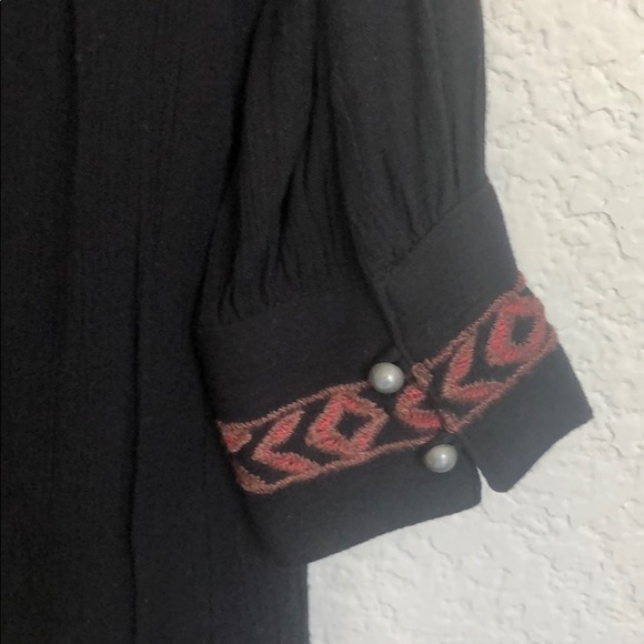 Free People Black Long Sleeve Dress - Picture 5 of 6